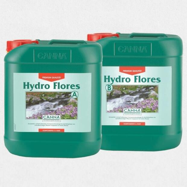 CANNA Hydro Flores A+B (Hart) 5 Liter